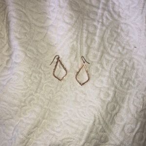 Kendra Scott Rose Gold Drop Earrings